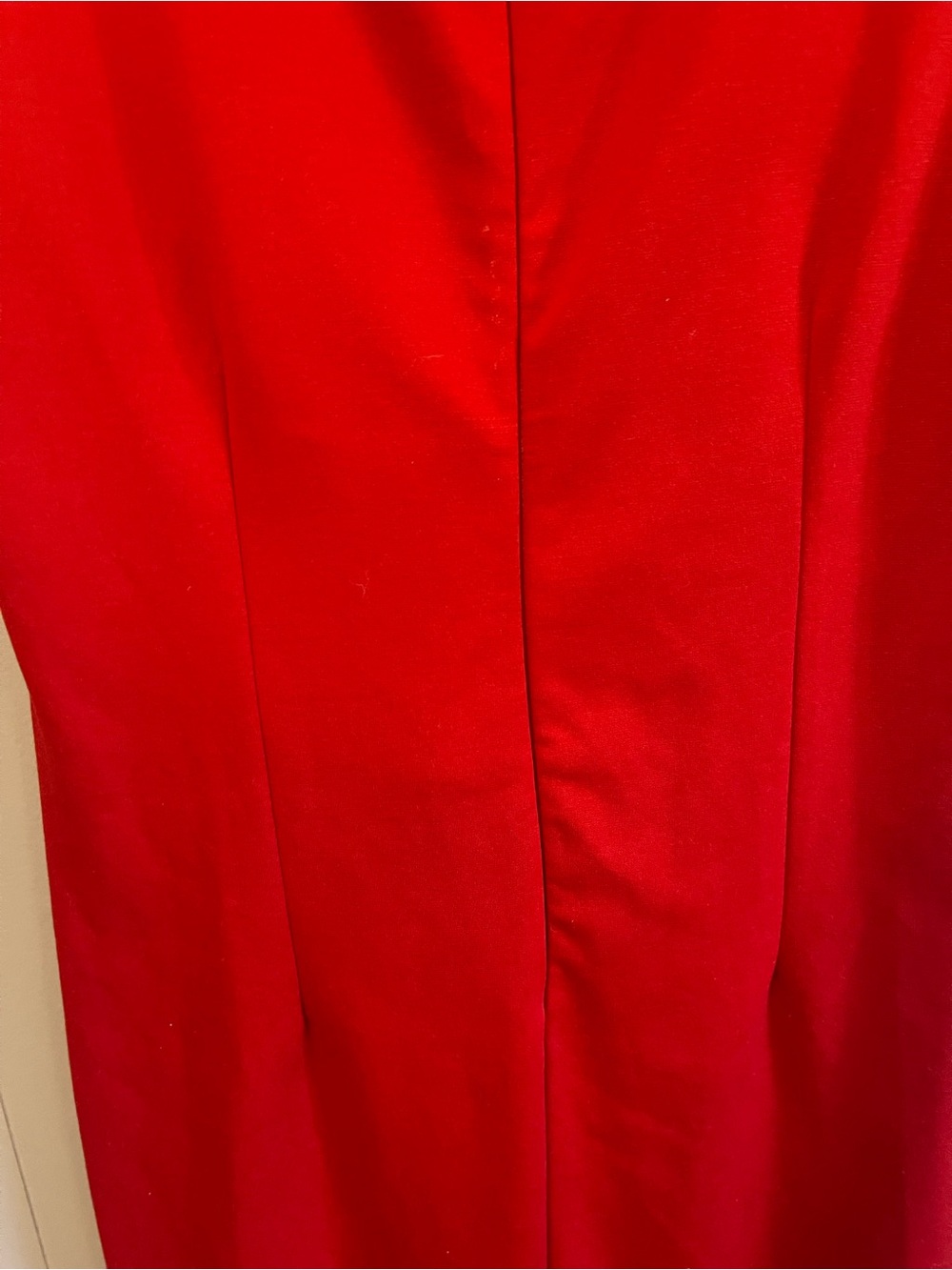 Miusol Red Ruffle-Trim Midi Dress - Picture 8 of 11